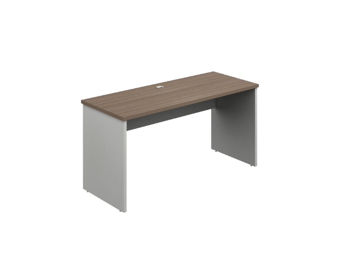 [GBR510165BP30BP10] Mesa de Trabajo 165 x 60 x 75 cm Prime (Oxford, Baja Presion Silver)