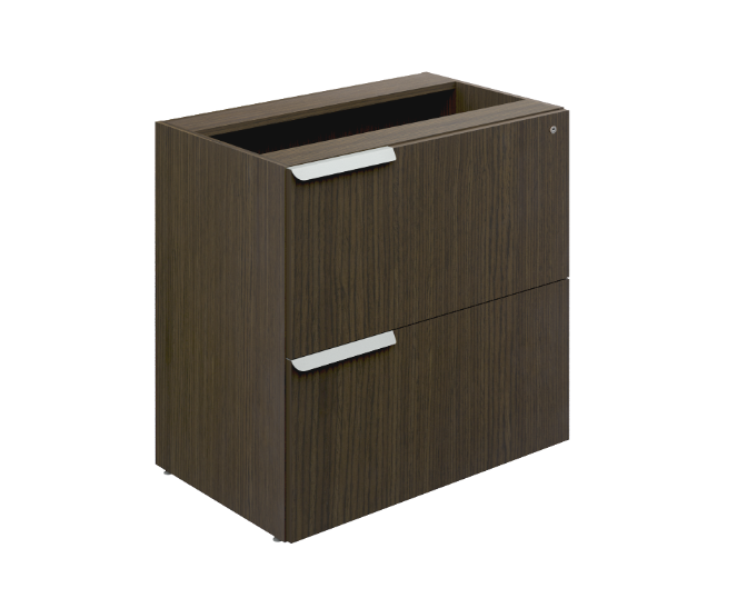 [GCB350CN19] Mountable 2-drawer lateral file 30 x 19 x 28" Bento (Silver Apricot)