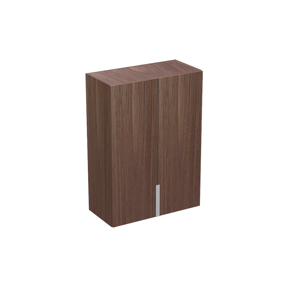 [GCB431105CN19] Closed bookcase over work surface 2 shelves 30 x 15 x 42" Bento (Silver Apricot)