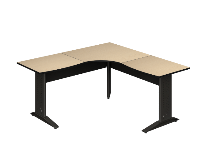 [GAK180MM3M19BP04PL00] L group 19MM 63 x 63 x 30" 3MM Cyber (Cherry, En Polvo Negro)