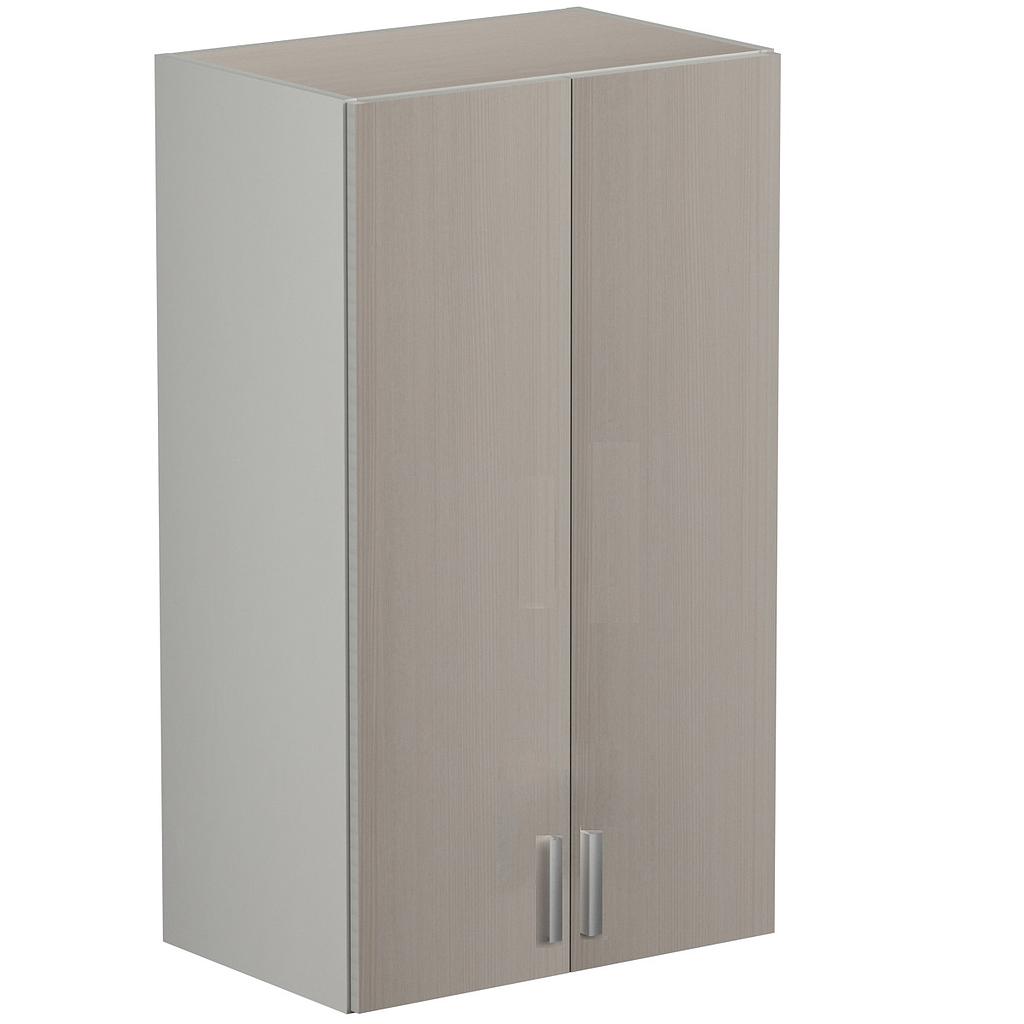 [GBK420BP31BP20_descontinuado] Librero s/Archivero Puertas Completas 60 x 40 x 105 cm Kenza (Tweed, Baja Presion Platino)