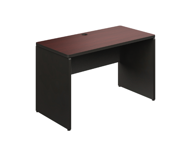 [GBS510180BP04BP00] Mesa de Trabajo 180.8 x 58.8 x 74 cm Spazio (Cherry, Baja Presion Negro)