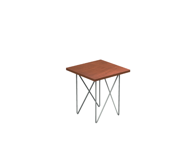 [GDD526120CN19PT01] Kalia Occasional Table 24 x 24 x 26" WV (Silver Apricot, Aluminio)
