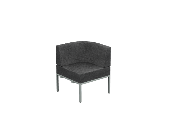 [GDMA285TS41TS90] Match Corner Sofa 24 x 24 x 30" (Adisson Orange, Shedron)