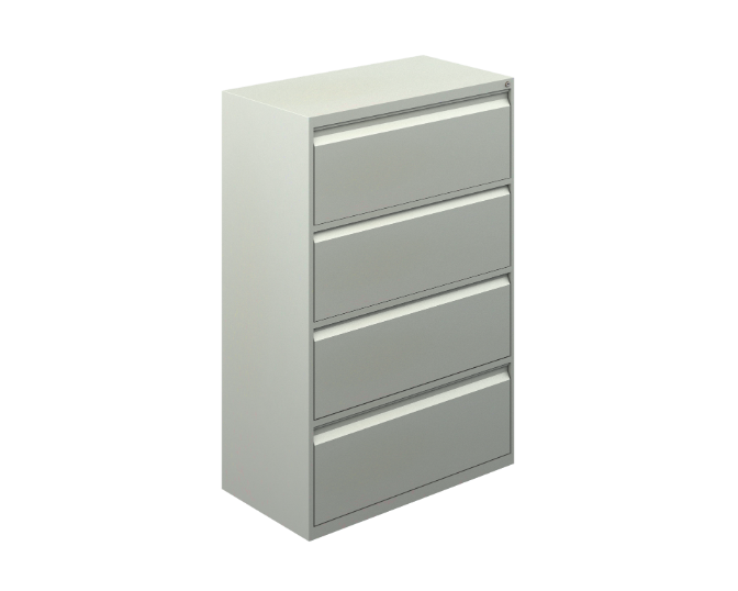 [GAG365PL22] Archivero Hor. 4 Gavetas 90 x 49 x 134 cm Arka (Ginger)