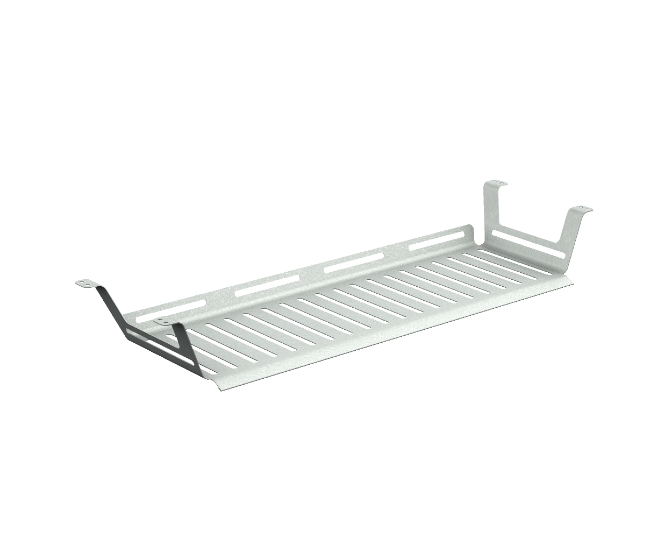 [GAT848PL00] Metalic tray for 60 and 72" stackable tables 30 x 11 x 4" (En Polvo Negro)