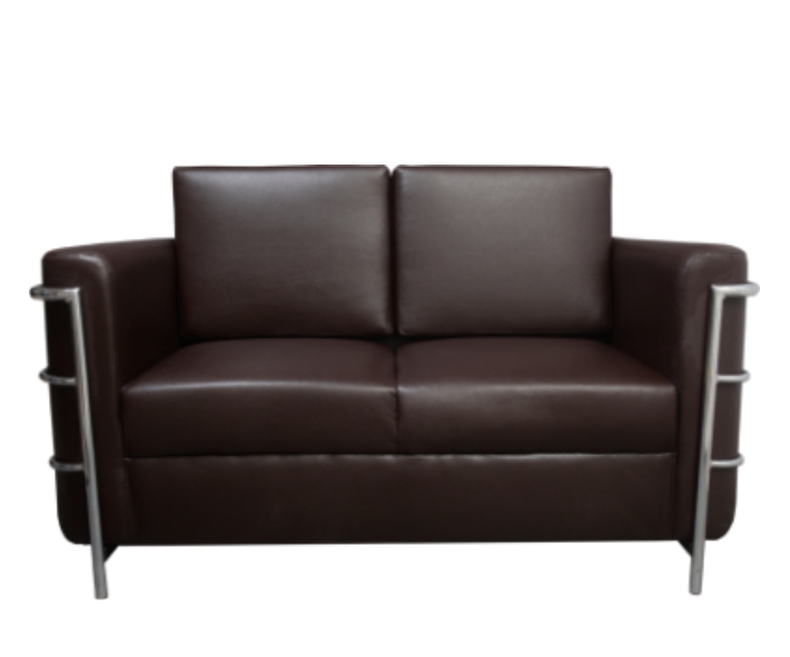[GDB280P2FM09] Loveseat - bonded leather Piero (Tactopiel Maglia Sage)