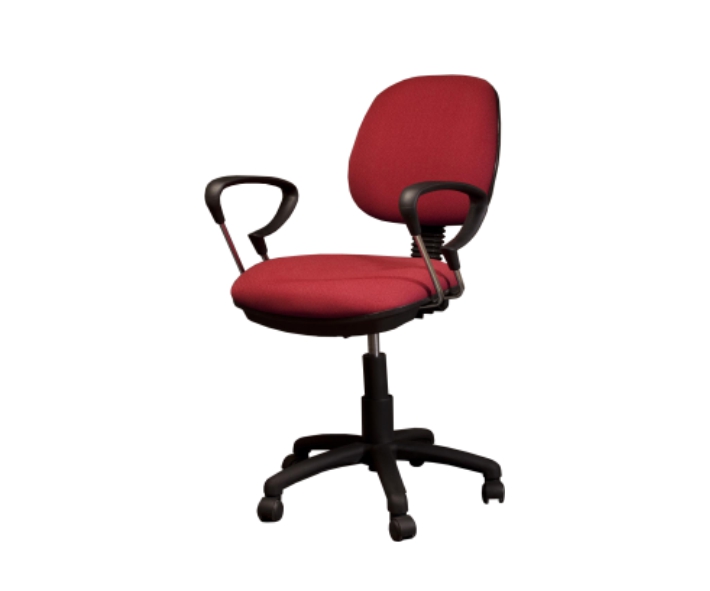 [GDC302MSCPBPTB30] Silla Operativa c/Brazos Cromo Mec. Sencillo Base Plastica Comfort (Caribe Oxford)
