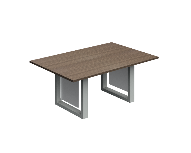 [GBG570180CN19PL00] Mesa de Juntas 180 x 120 x 75 cm G Connect CN (Silver Apricot, En Polvo Negro)