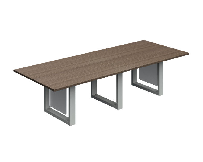 [GBG570365BP30PL00] Mesa de Juntas 365 x 120 x 75 cm G Connect BP (Oxford, En Polvo Negro)