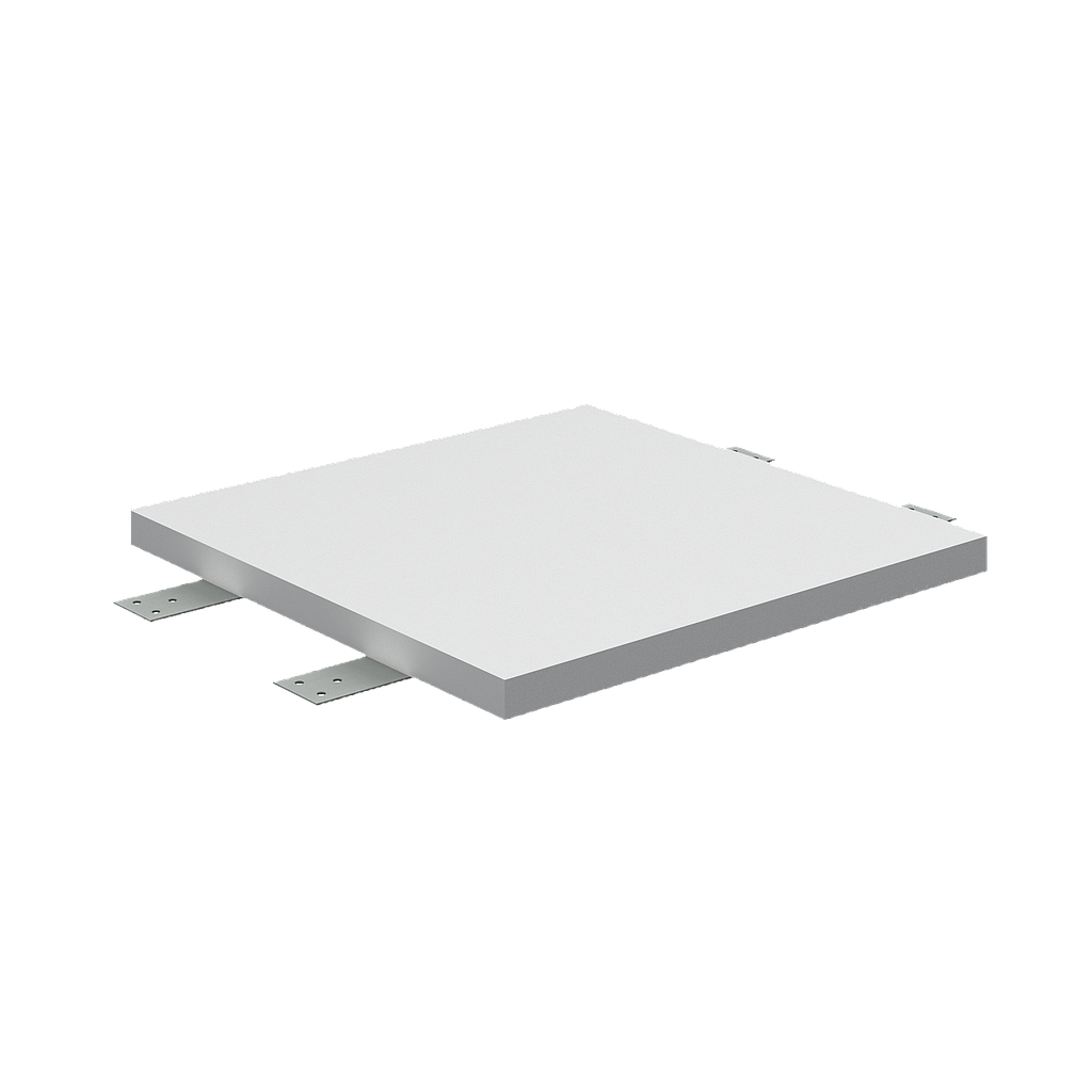 [GDSE931045BP43PL00] Seti connecting table 18 x 18" (Baja Presion Storm Gray, En Polvo Negro)