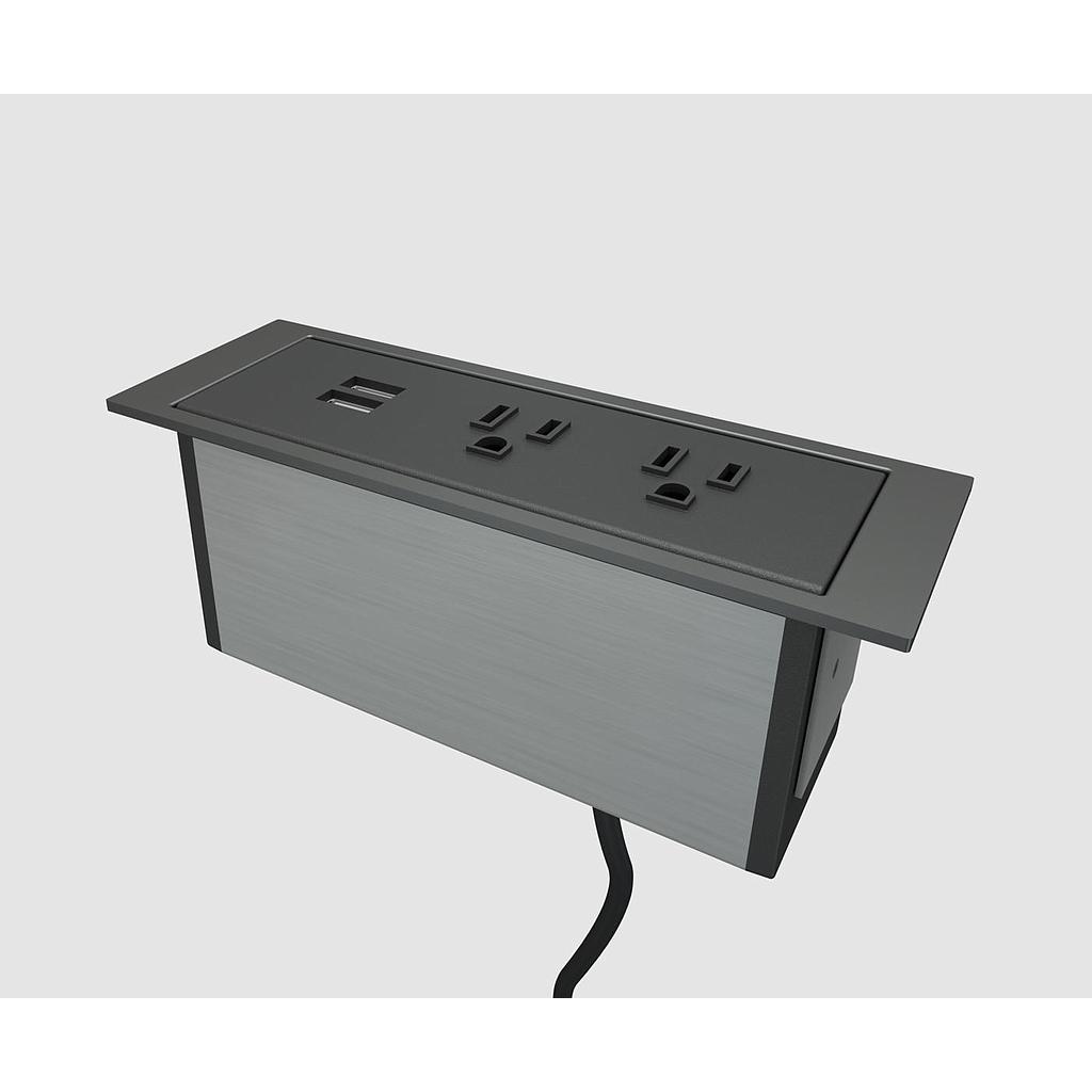 Multicontacto Dean Z 2 Tomas/1 USB 305 cm