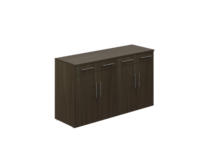 Credenza 4 Puertas/4 Cajones 180 x 60 x 105 cm BP
