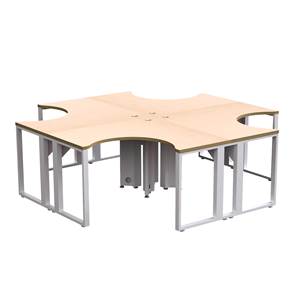 [GBU164120BP30PL22] Modulo Cruceta Pata Metal 240 x 240 x 75 cm Urban (Oxford, Ginger)