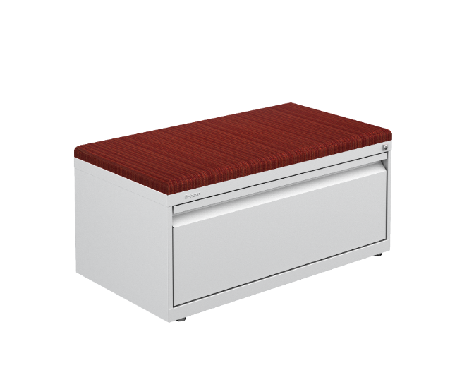 [GBU345PL22TA96] Archivero Hor. 1 Gaveta c/Cojin 90 X 49 X 42 cm Urban (Ginger, Ontario Lemon)