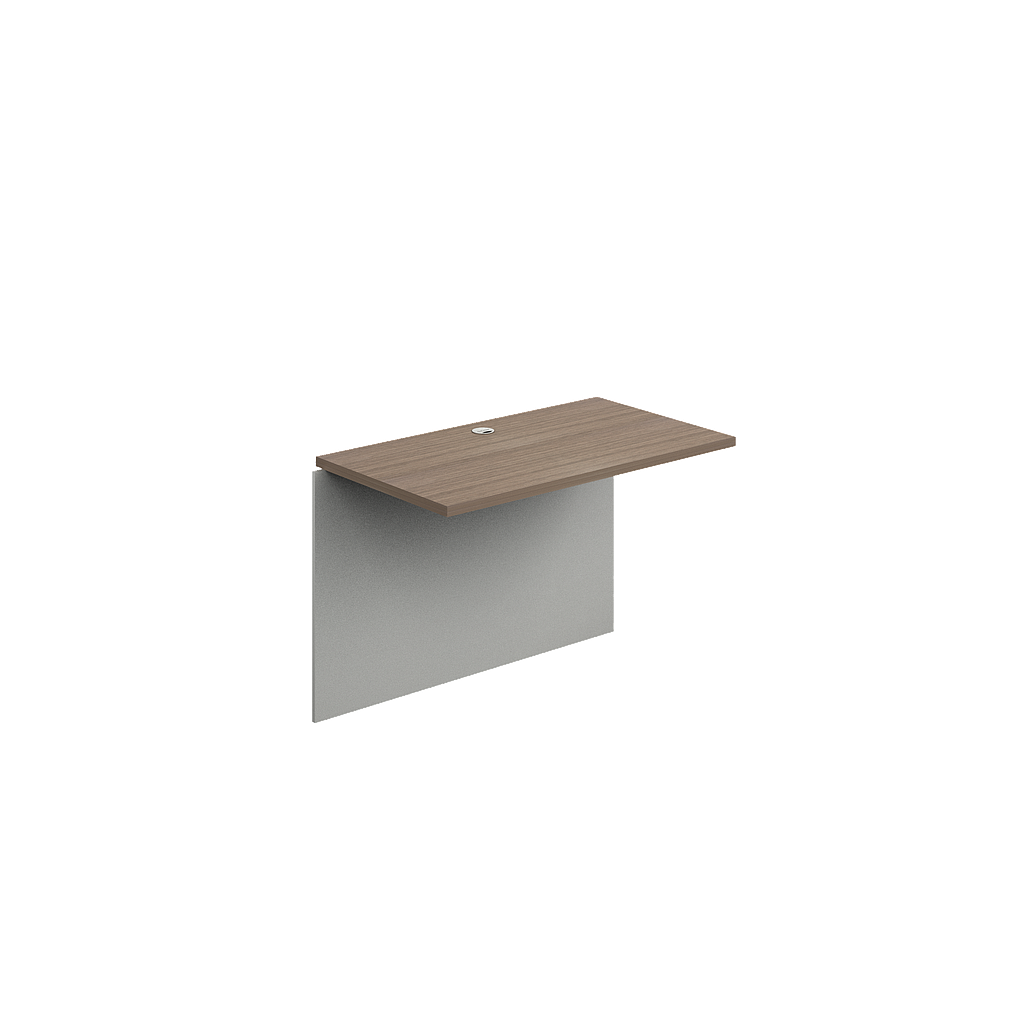 [GBR650120BP30BP10] Lateral Conector Faldon a Piso 120 x 60 x 75 cm Prime (Oxford, Baja Presion Silver)